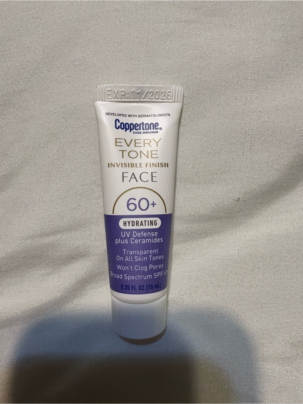 Coppertone Every Tone Invisible Finish Face Spf 60